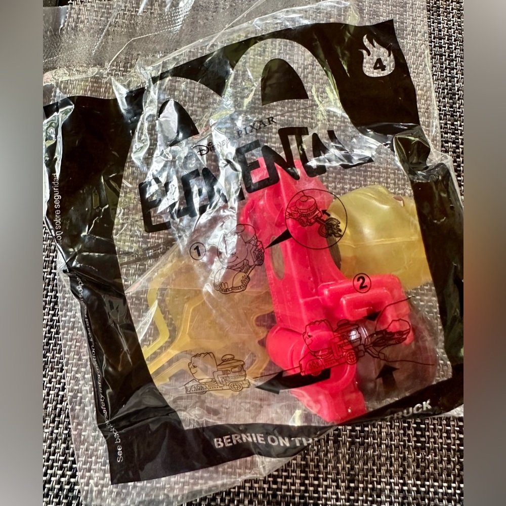 McDonald’s Happy Meal: Disney Pixar’s ELEMENTAL - “Bernie on the Tow Truck” #4